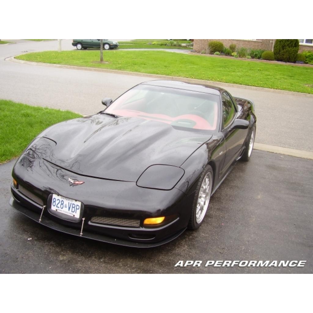 APR Carbon Fibre Front Wind Splitter for Chevrolet Corvette C5 1997-2004 - image 3