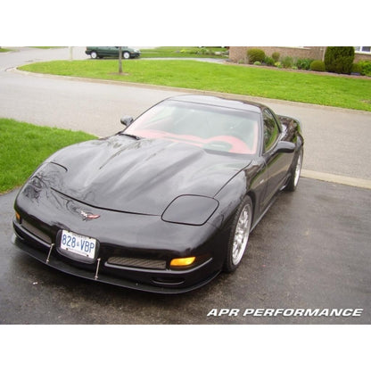 APR Carbon Fibre Front Wind Splitter for Chevrolet Corvette C5 1997-2004 - image 3