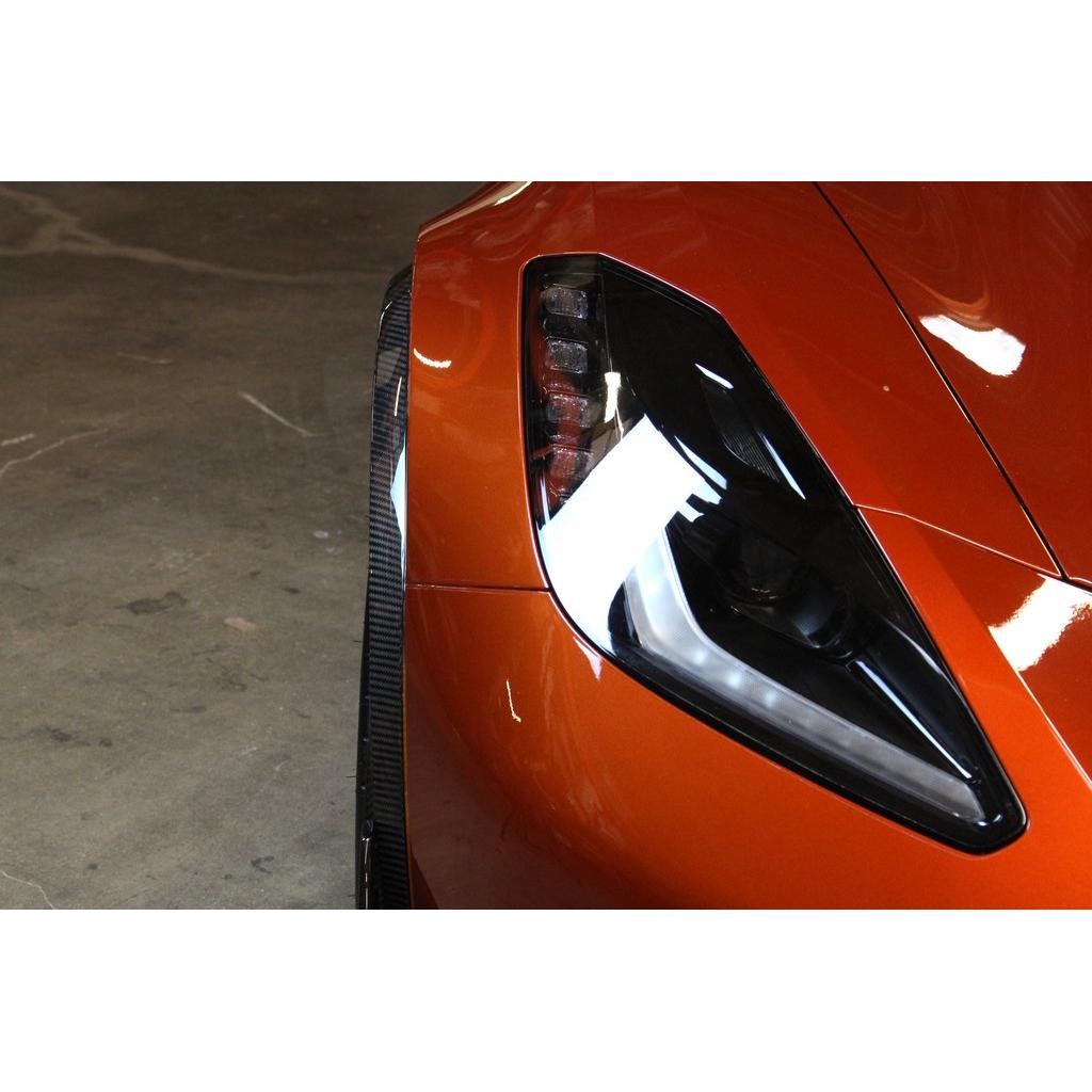 APR Carbon Fibre Wheel Arch Mouldings for Chevrolet Corvette C7 Z06 & Grand Sport 2015-2019 - image 2