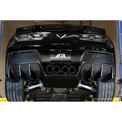 APR Carbon Fibre Rear Diffuser V2 for Chevrolet Corvette C7 Stingray & Z06 2014-2019 - image 8
