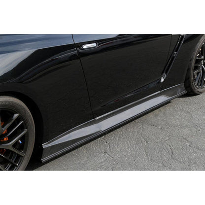 APR Carbon Fiber Side Rocker Extensions | Nissan GTR 2017 - up