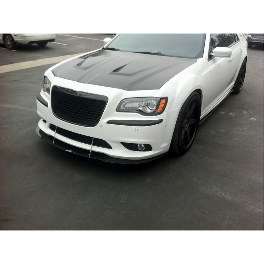 APR Carbon Fibre Front Wind Splitter for Chrysler 300C 2011-2015 - image 3