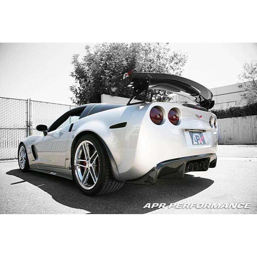APR Carbon Fibre Rear Diffuser for Chevrolet Corvette C6 & C6 Z06 2005-2013 - image 4