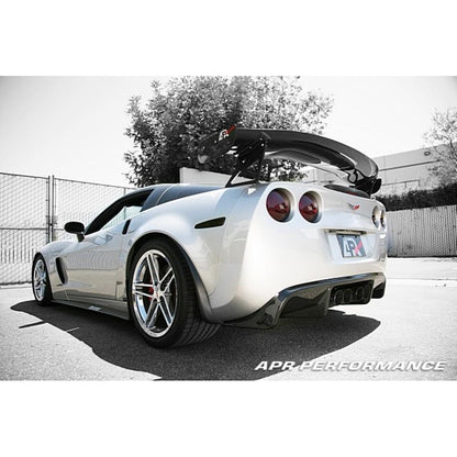 APR Carbon Fibre Rear Diffuser for Chevrolet Corvette C6 & C6 Z06 2005-2013 - image 4