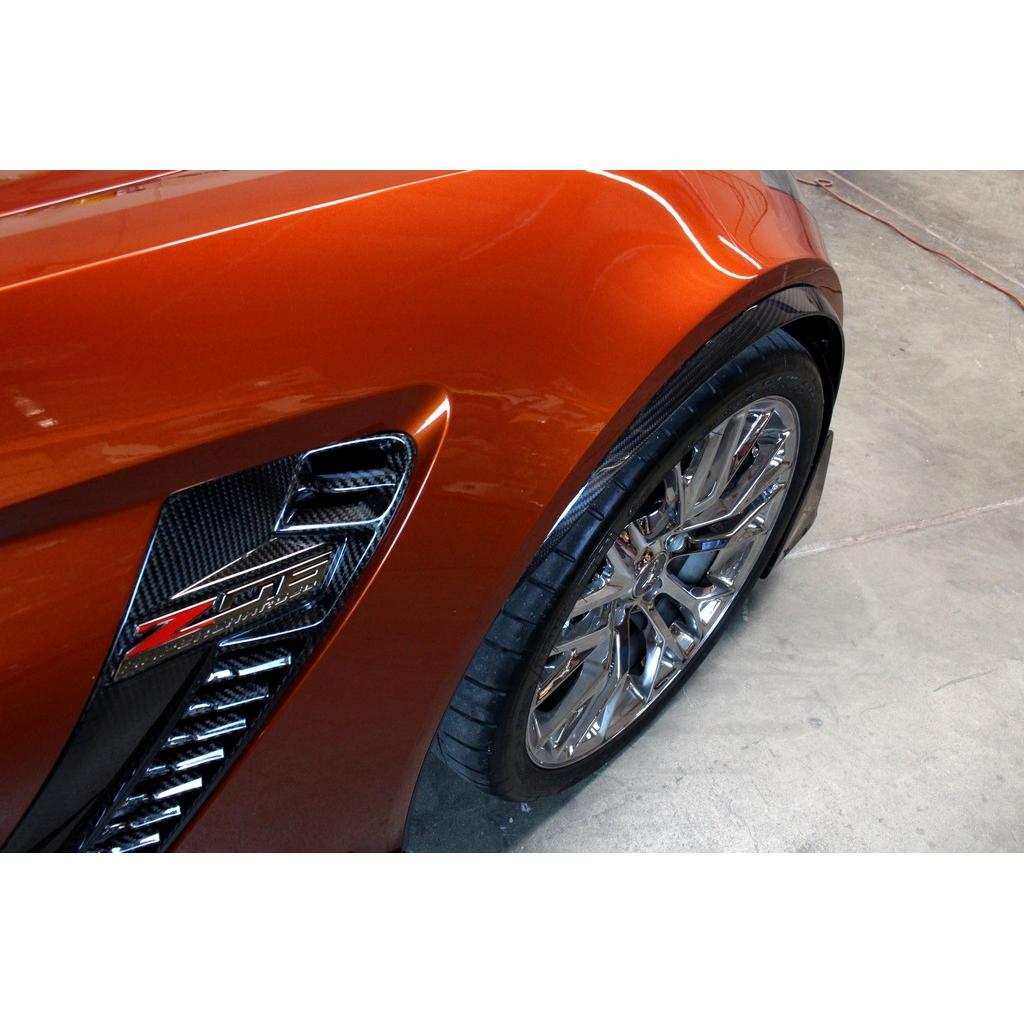 APR Carbon Fibre Wheel Arch Mouldings for Chevrolet Corvette C7 Z06 & Grand Sport 2015-2019 - image 3
