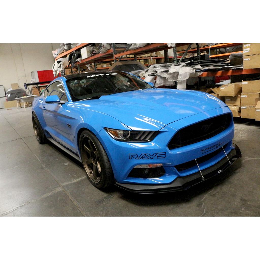 APR Carbon Fibre Front Wind Splitter for Ford Mustang S550 2015-2017 - image 6