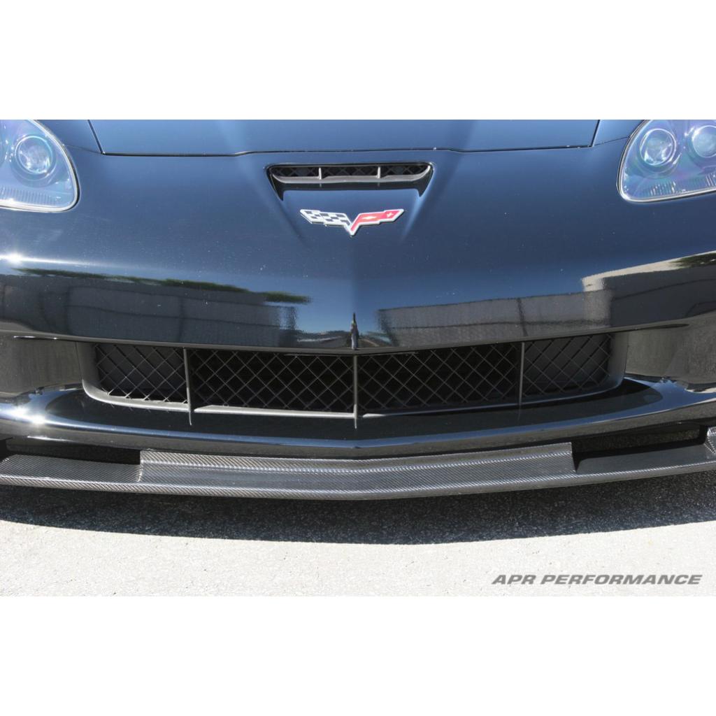 APR Carbon Fibre Front Air Dam V2 for Chevrolet Corvette C6 Z06 & Grand Sport 2006-2013 - image 2