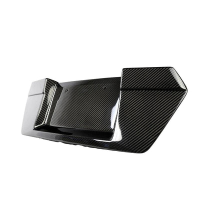APR Carbon Fibre Number Plate Backing for Chevrolet Corvette C8 2020+