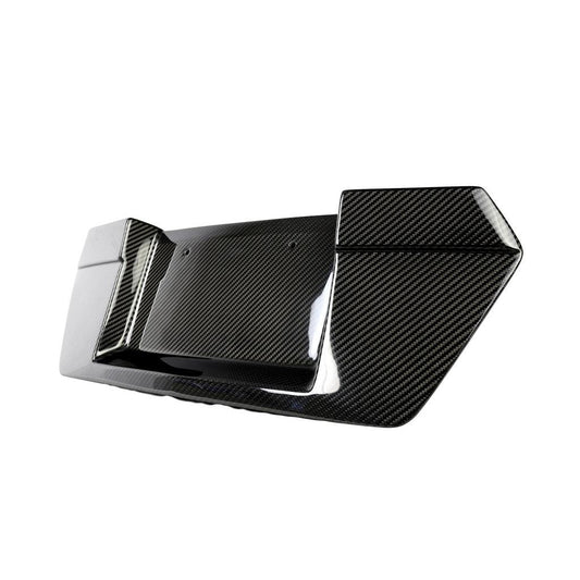 APR Carbon Fibre Number Plate Backing for Chevrolet Corvette C8 2020+