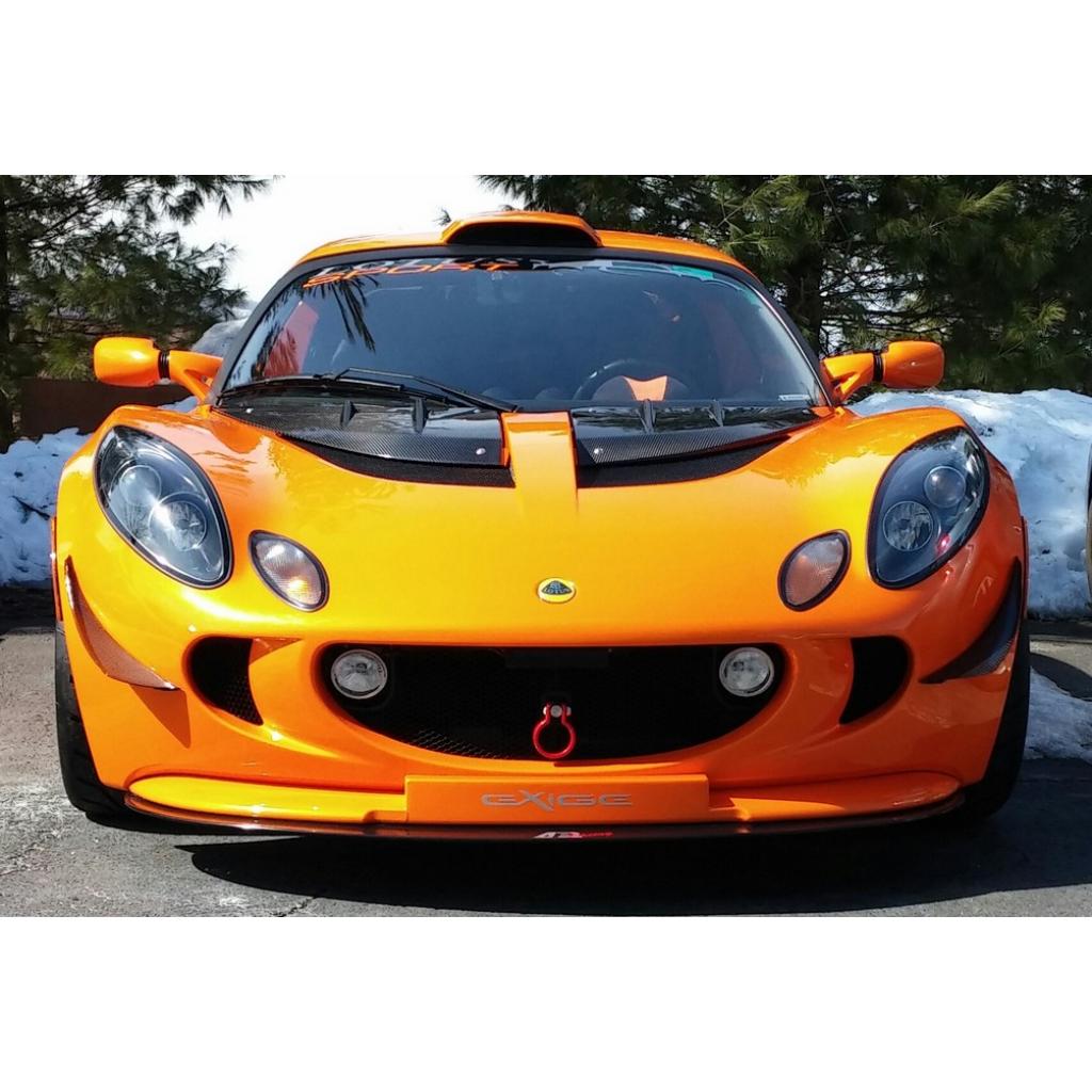 APR Carbon Fibre Front Wind Splitter for Lotus Exige S2 with Factory Lip 2005-2011 - image 3