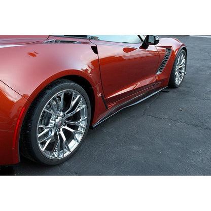 APR Carbon Fibre Side Rocker Extensions for Chevrolet Corvette C7 Z06 2015-2019 - image 5