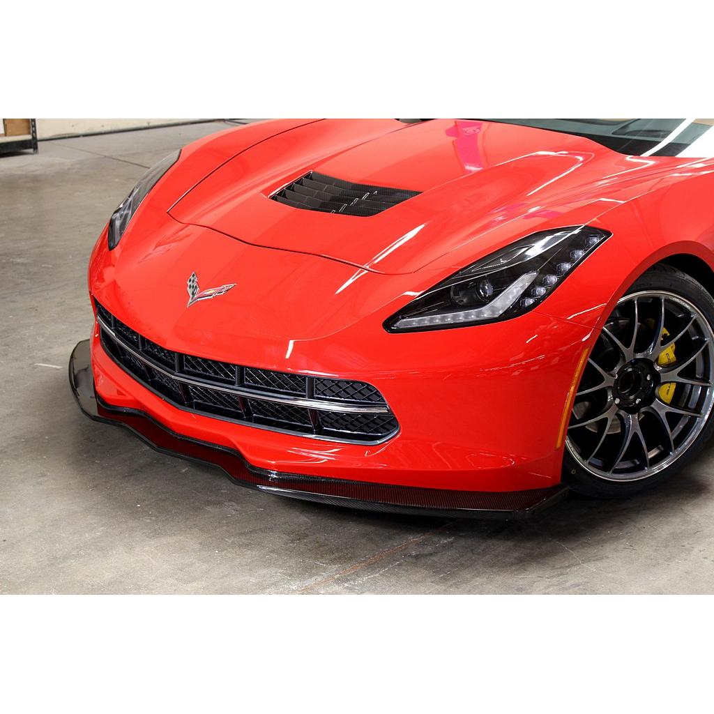 APR Carbon Fibre Front Air Dam for Chevrolet Corvette C7 Stingray & C7 Z06 2014-2019 - image 3