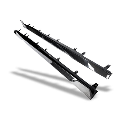 Revozport BMW M8 F93 Carbon Fibre Side Skirts