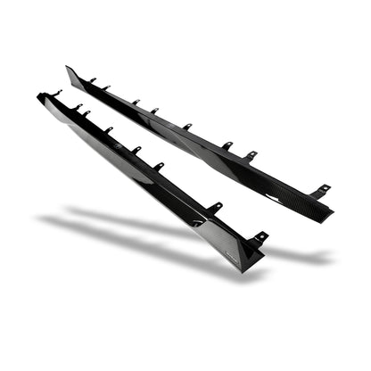Revozport BMW M8 F91 F92 G14 G15 Carbon Fiber Side Skirts