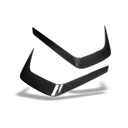 Revozport Carbon Fiber Front Bumper Canards for BMW M8 F93