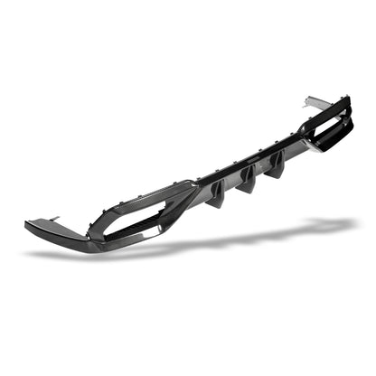 Revozport BMW M8 F91 F92 Carbon Fiber Rear Diffuser