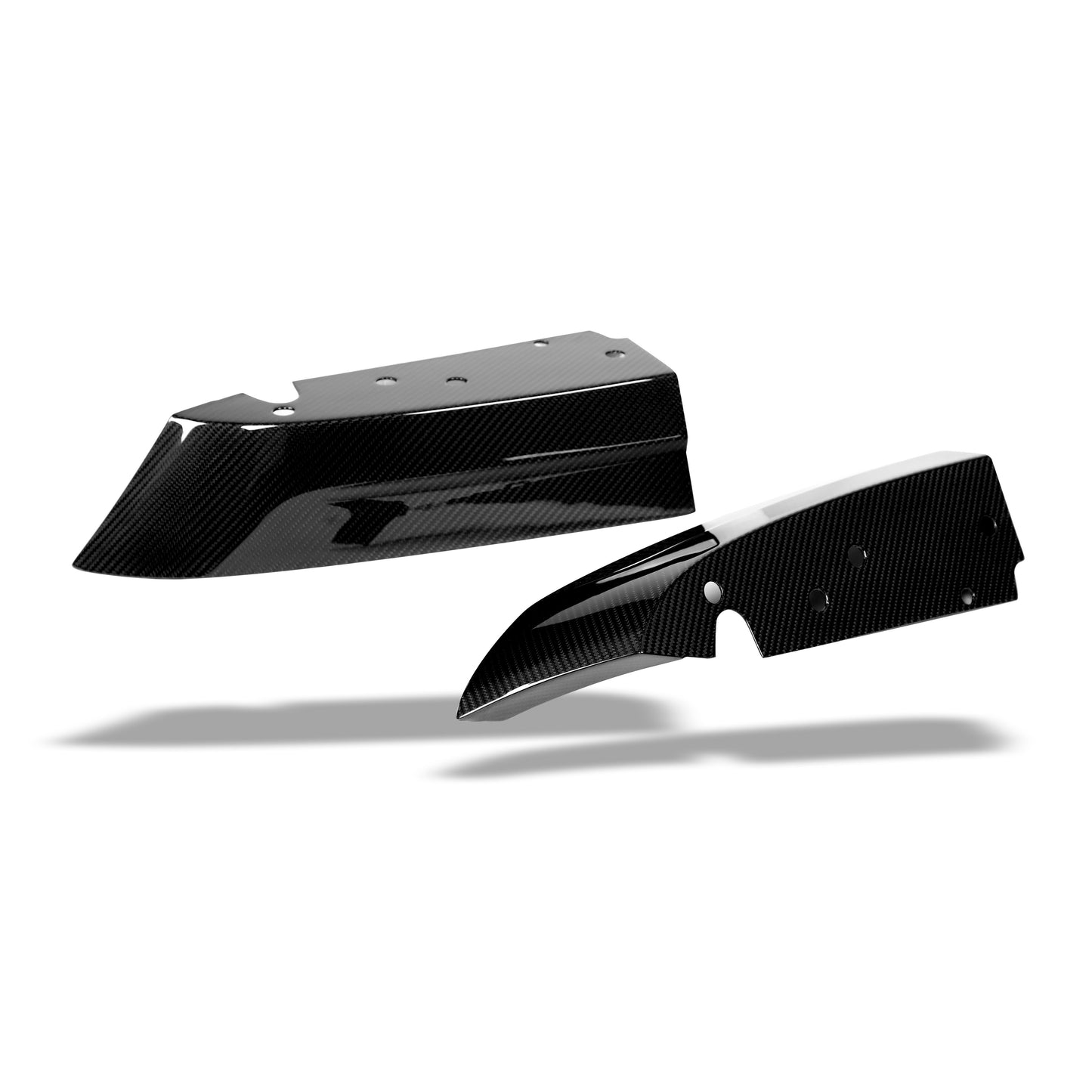 Revozport Carbon Fiber Rear Bumper Splitter for BMW X6M F96