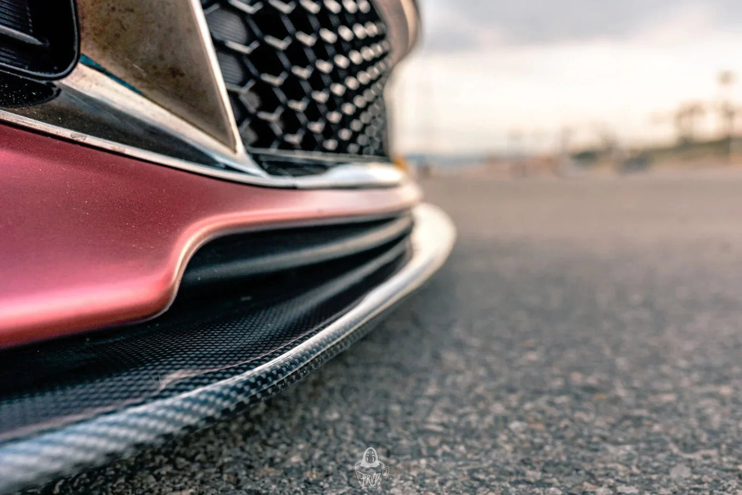 Kia Stinger Carbon Fibre Front Lip V1 by Adro (2018+) - | Front Lips & Splitters | FD Racing