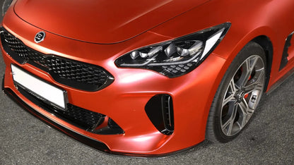 Kia Stinger Carbon Fibre Front Lip V1 by Adro (2018+) - | Front Lips & Splitters | FD Racing