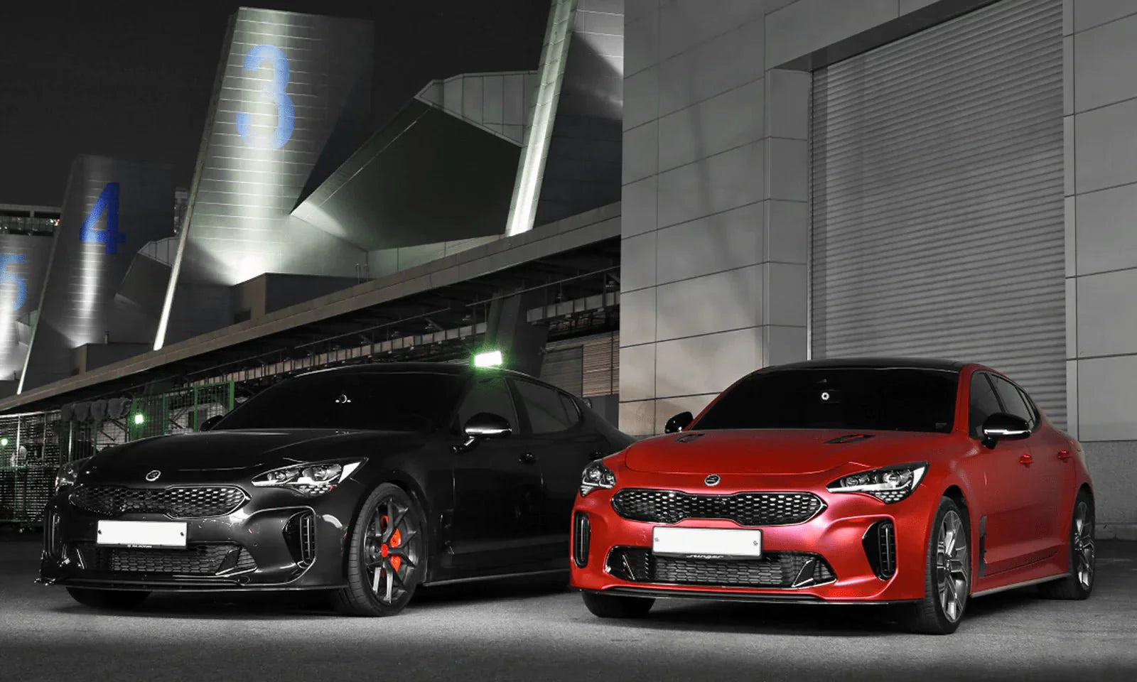 Kia Stinger Carbon Fibre Front Lip V1 by Adro (2018+) - | Front Lips & Splitters | FD Racing