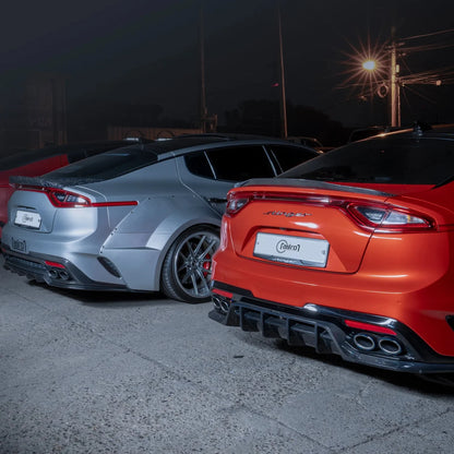Adro Kia Stinger Carbon Fibre Rear Trunk Lip Spoiler V2 (2018+)