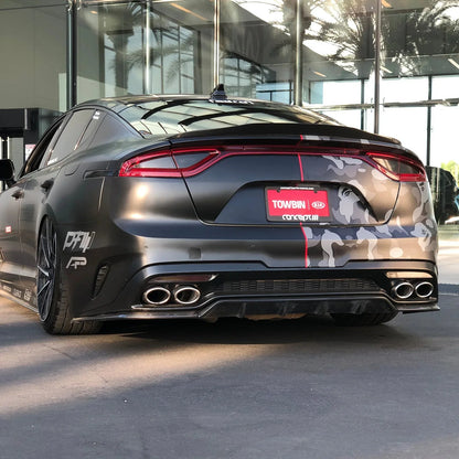Adro Kia Stinger Carbon Fibre Rear Trunk Lip Spoiler V2 (2018+)