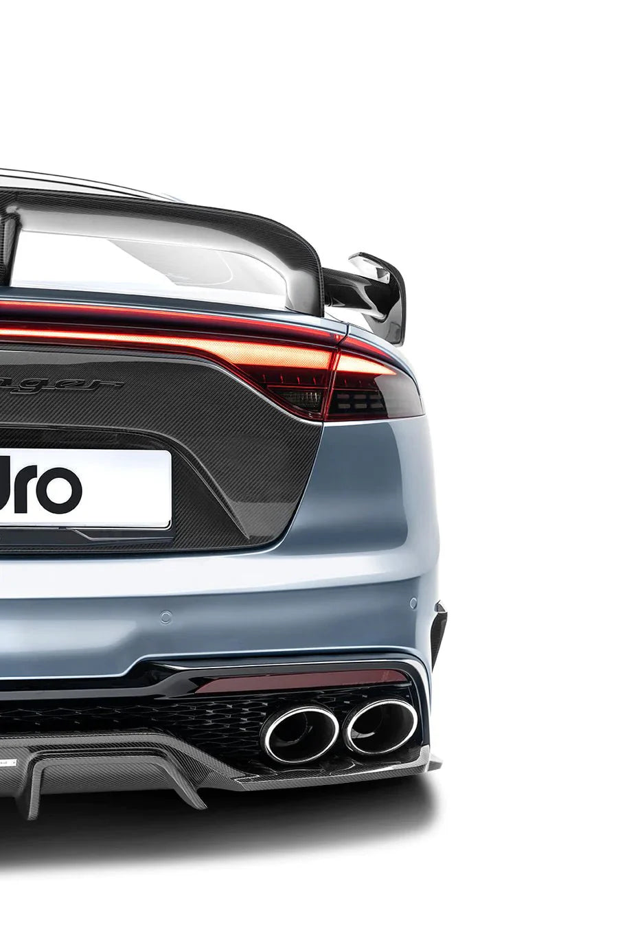 Adro Kia Stinger Carbon Fibre Rear Wing Spoiler V3 (2018+)