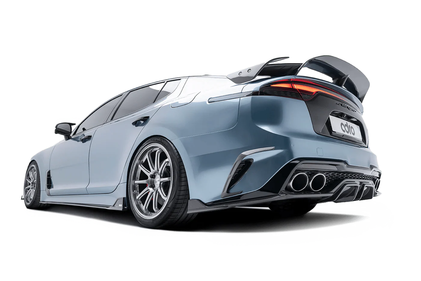 Adro Kia Stinger Carbon Fibre Rear Wing Spoiler V3 (2018+)