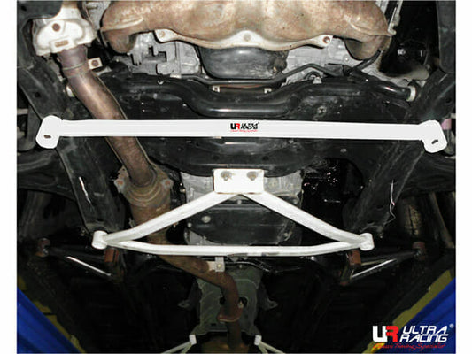 Ultra Racing 2-Point Front Lower Tiebar for Subaru Outback BR9 13-14