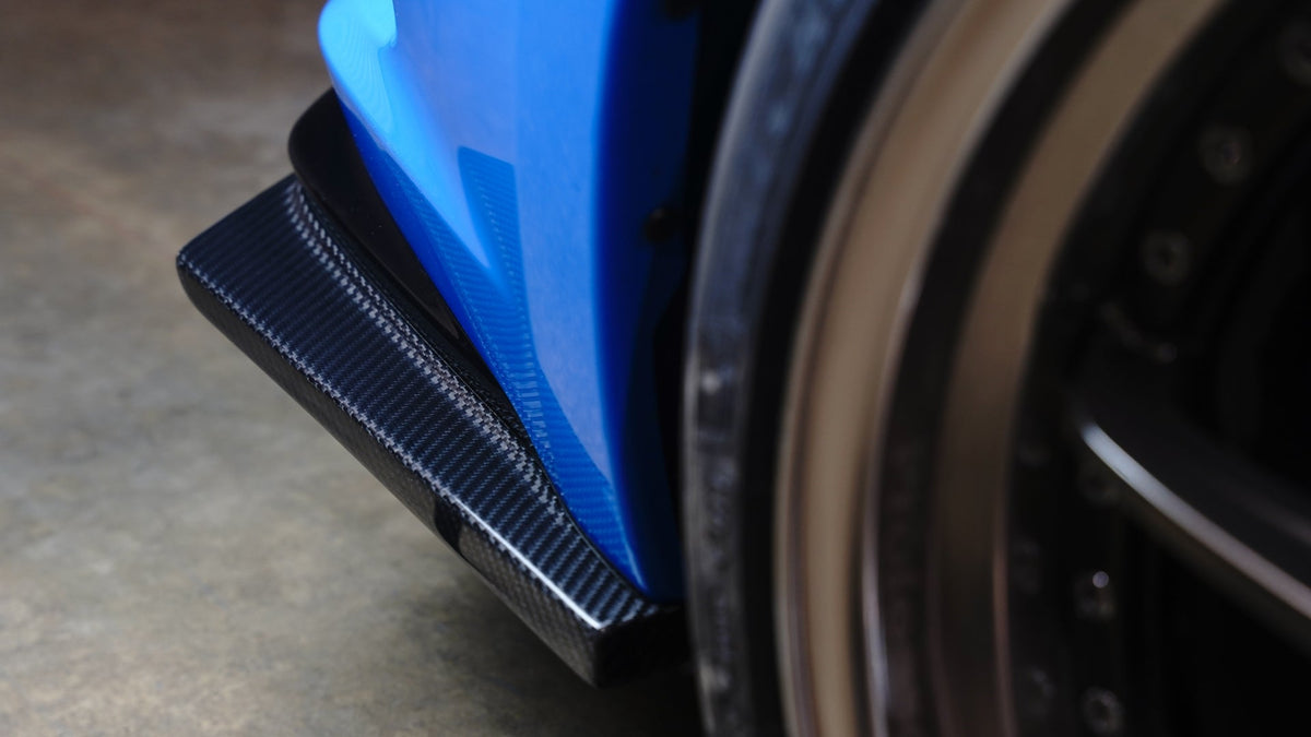 APR Carbon Fibre Rear Bumper Skirts for Honda Civic Type R FL5 2023+ - image 6
