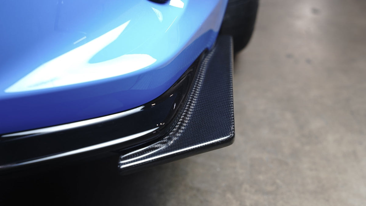 APR Carbon Fibre Rear Bumper Skirts for Honda Civic Type R FL5 2023+ - image 7