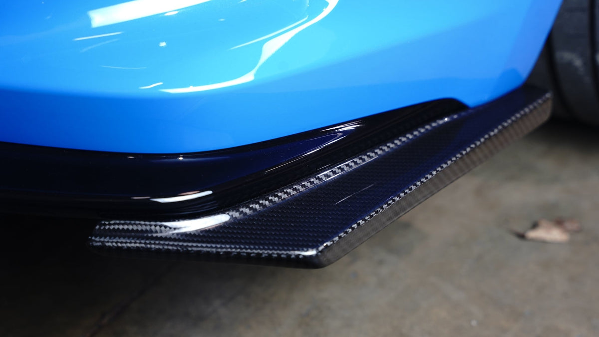 APR Carbon Fibre Rear Bumper Skirts for Honda Civic Type R FL5 2023+ - image 8