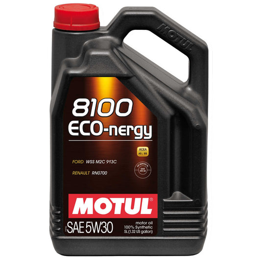 Motul 8100 Eco-Nergy 5W30 Synthetic Engine Oil – 4 Litre