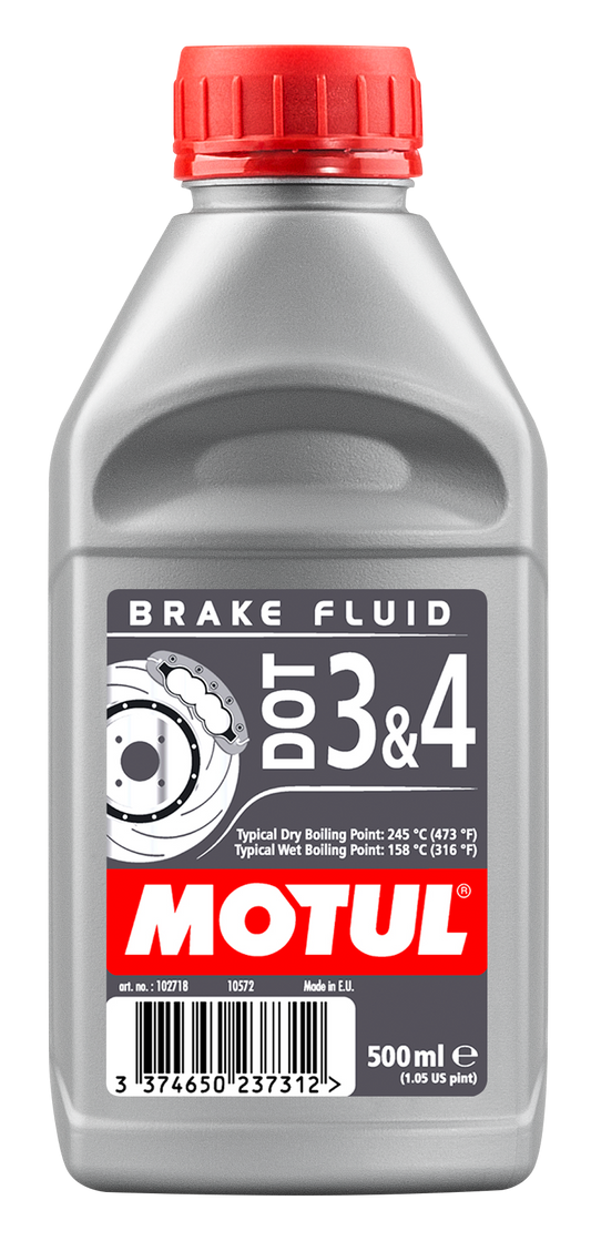 Motul DOT 3 & 4 Brake Fluid – 500ml