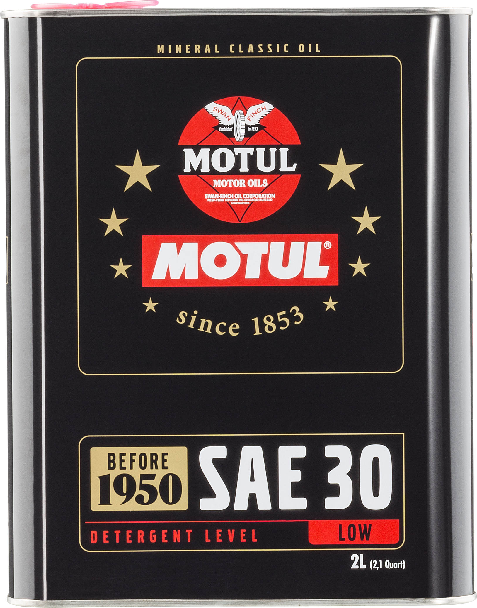 Motul Classic SAE 30 Engine Oil – 2 Litre Metal Tin
