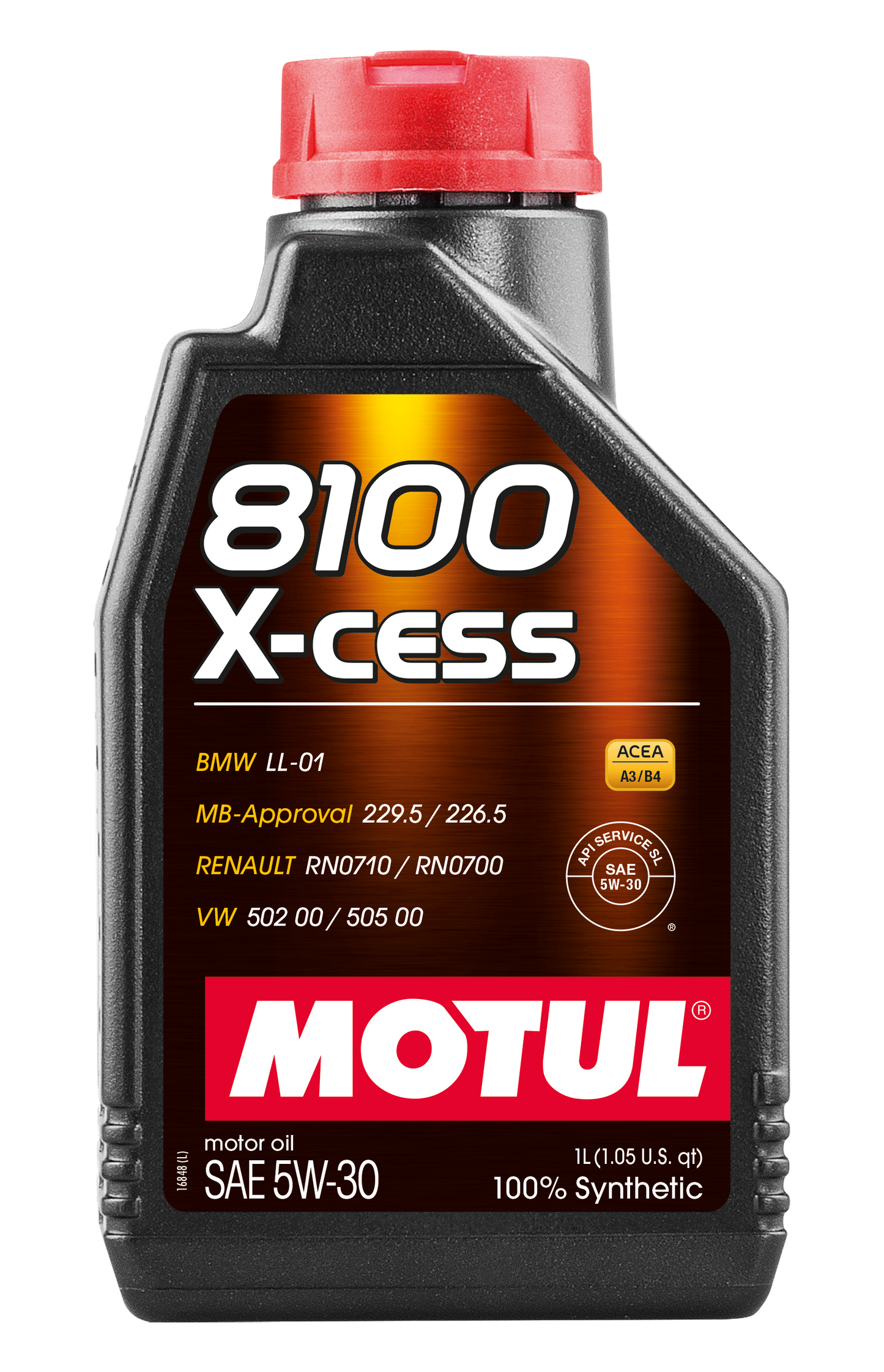 Motul 8100 X-CESS 5W-30 Engine Oil 1L