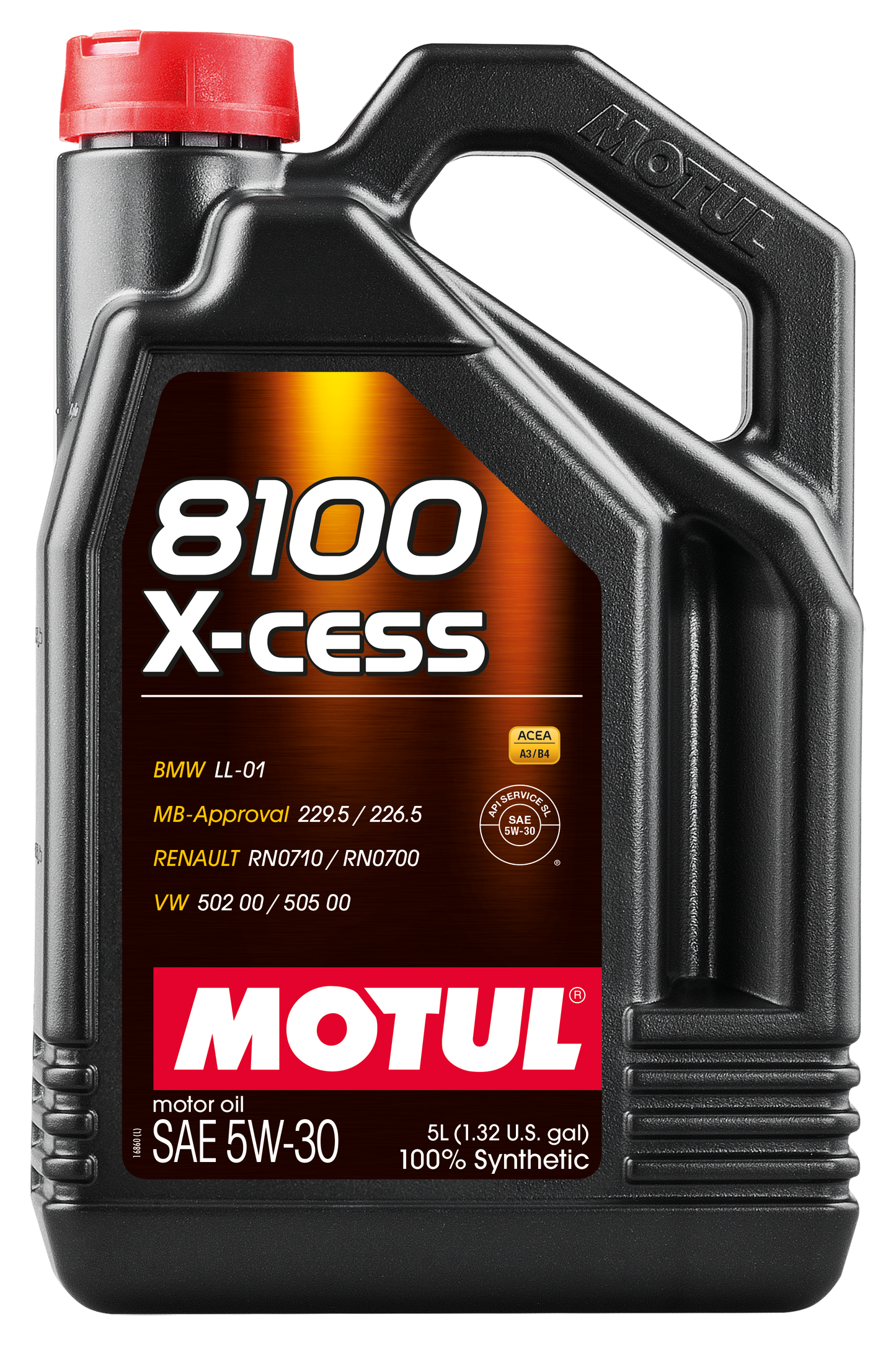 Motul 8100 X-Cess 5W-30 Engine Oil – 5 Litre