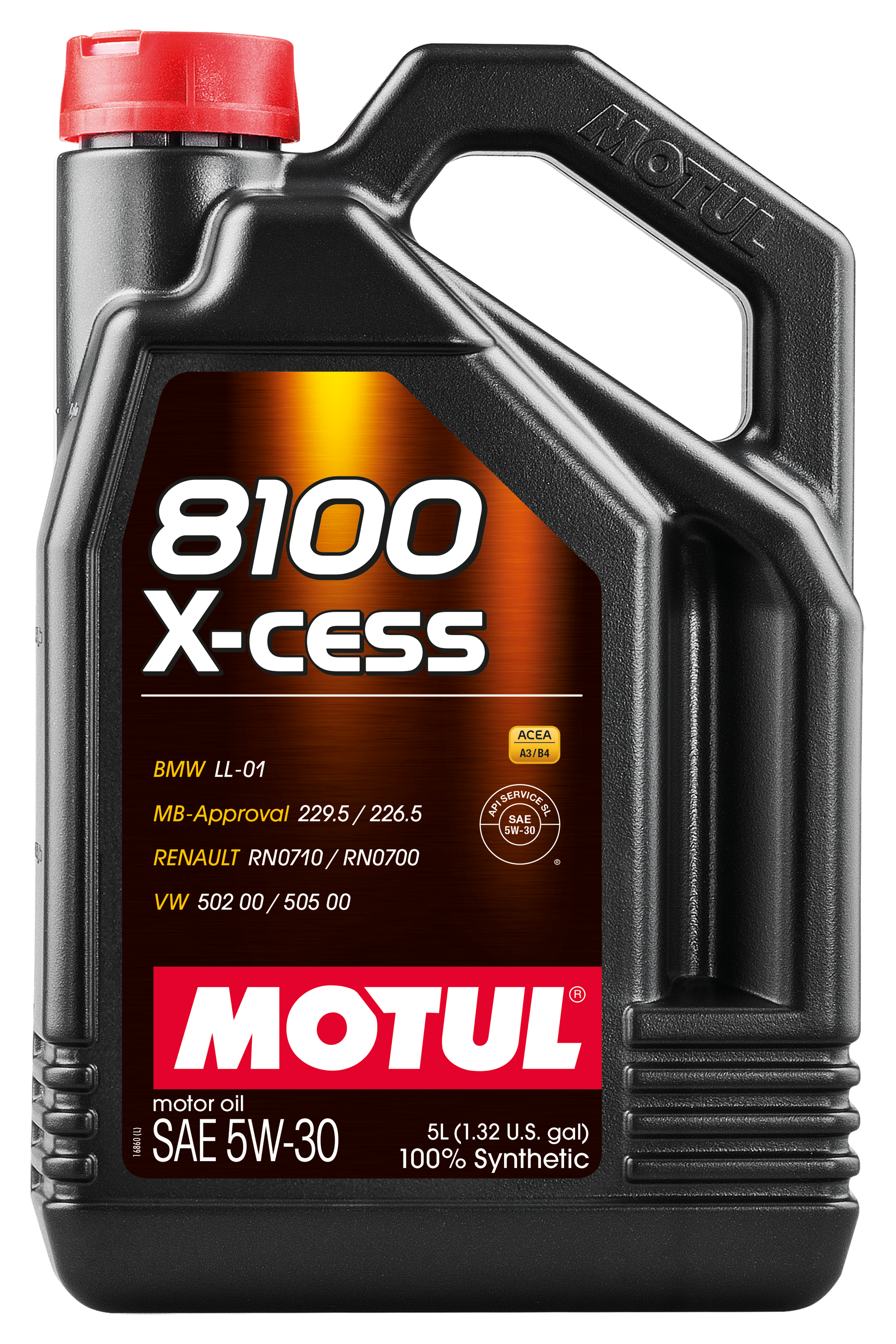 Motul 8100 X-Cess 5W-30 Engine Oil – 5 Litre