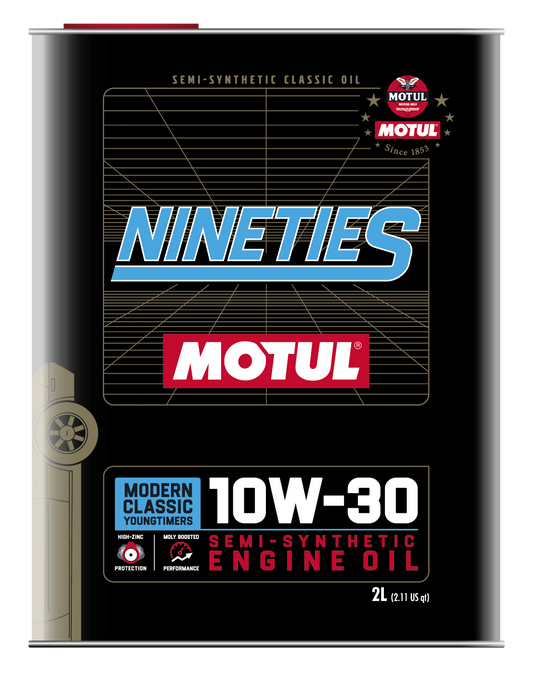 Motul Classic 10W-30 Engine Oil – 2L Metal Tin
