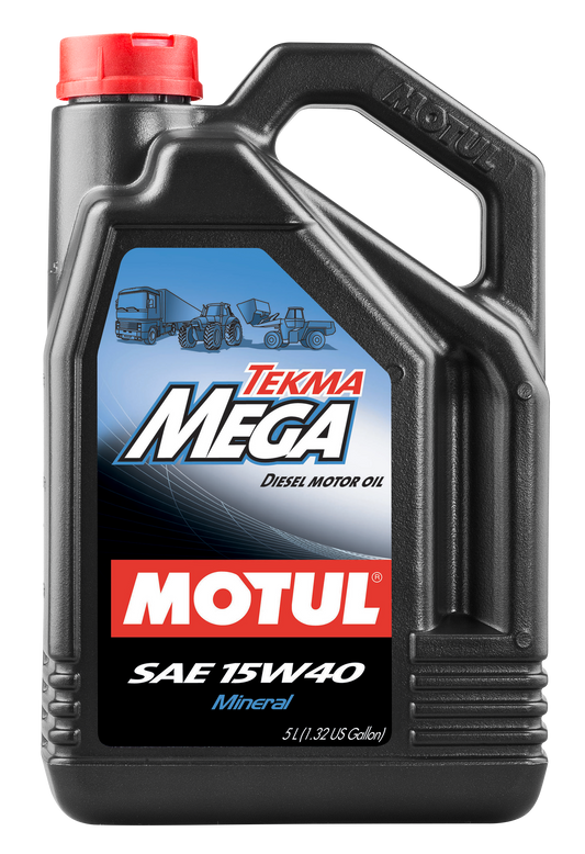 Motul TEKMA MEGA 15W40 Mineral Engine Oil – 5 Litre