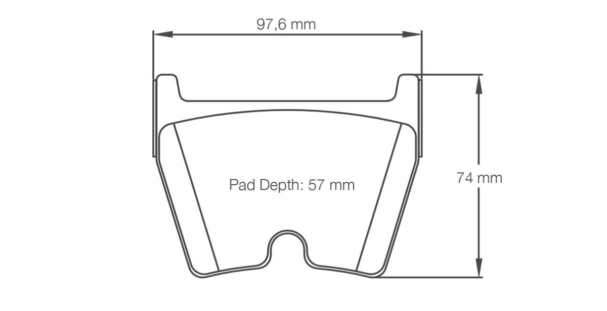 Pagid Racing Brake Pads 2931 - Front - Audi R8, RS3, RS4, RS5, RS6, TT RS, Lamborghini Gallardo / Huracan