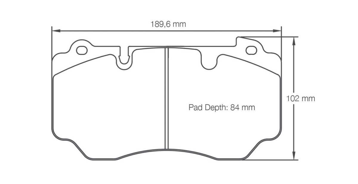 Pagid Racing Brake Pads 4941 - Front - Aston Martin DB9, Vanquish, V12 Vantage S (Ceramic)