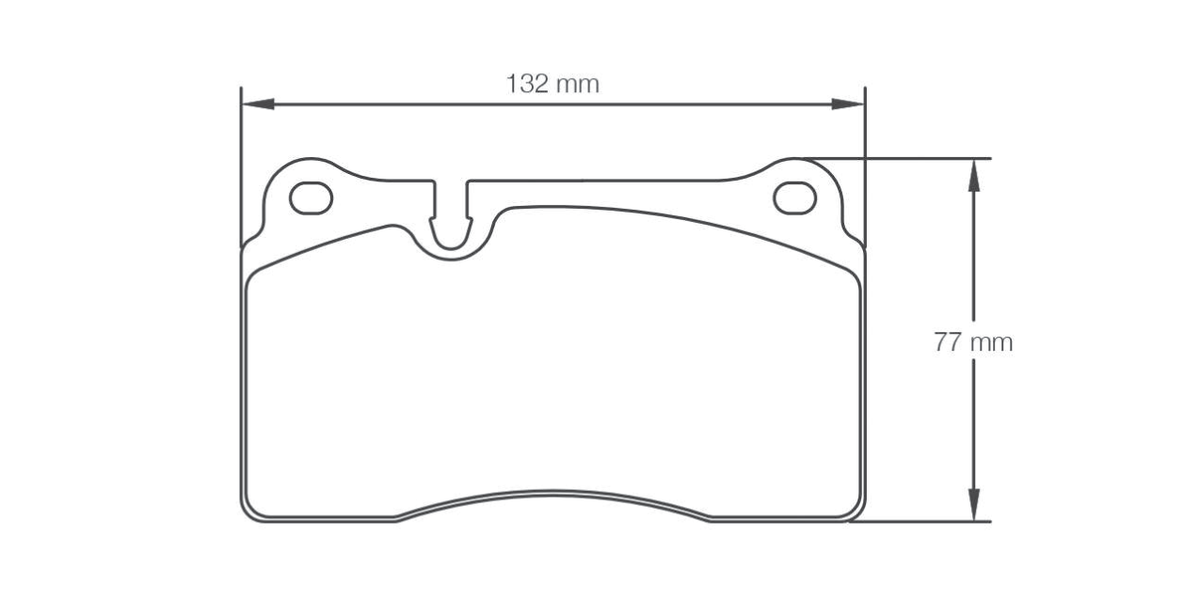 Pagid Racing Brake Pads 4946 - Rear - Nissan GT-R R35 Ceramic Brakes