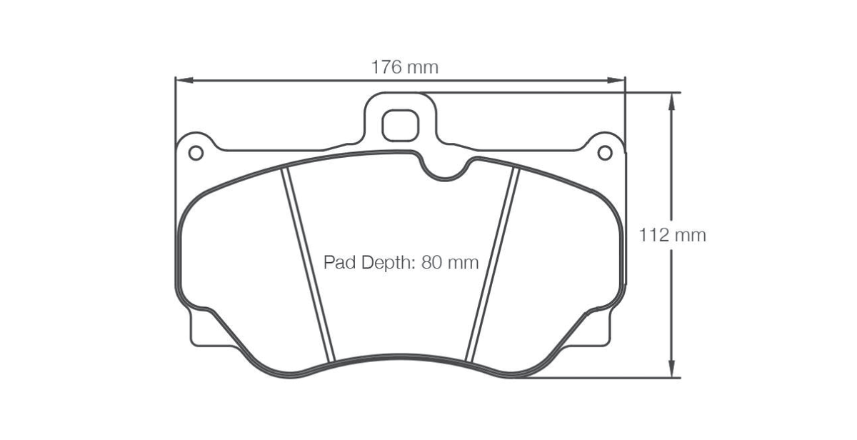 Pagid Racing Brake Pads 8011 - Alcon CAR17 / PNP4417 Calipers
