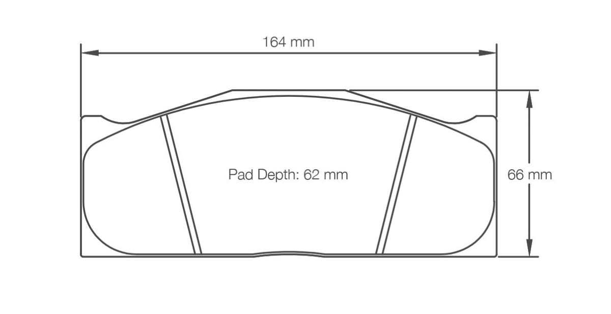 Pagid Racing Brake Pads 2016 - Alcon CAR94 / CAR12, AP Racing CP5820, Brembo 07.7614 Calipers