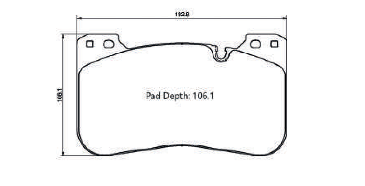 Pagid Racing Brake Pads 8288 - Front - BMW M5 F90, M8