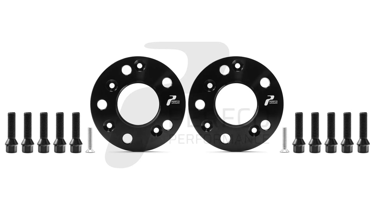 Perfco Performance 16mm wheel spacers, 5x112, 66.5mm centre bore (photo shared across sizes)