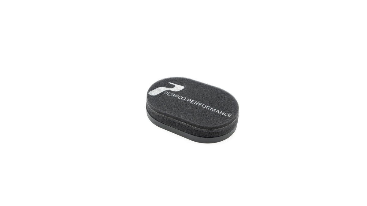 Perfco Performance CA2 single carburettor air filter, square top, 43mm high (view 2)