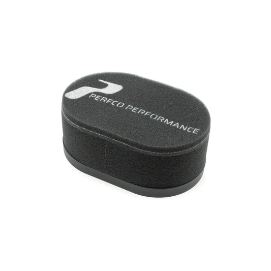 Perfco Performance CA2 single carburettor air filter, square top, 83mm high