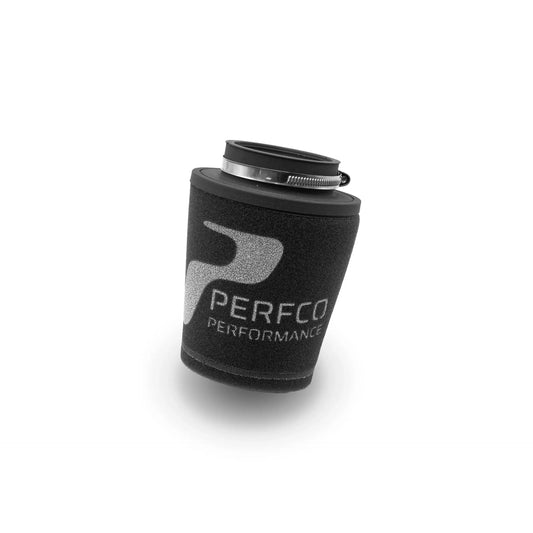 Perfco Performance rn series rubber neck cone air filter, 60mm neck, 120mm OD